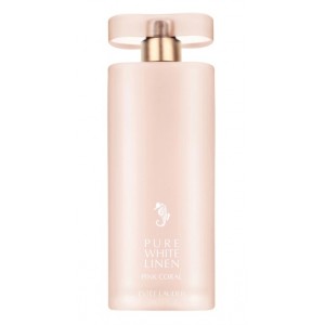 PURE WHITE LINEN PINK CORAL